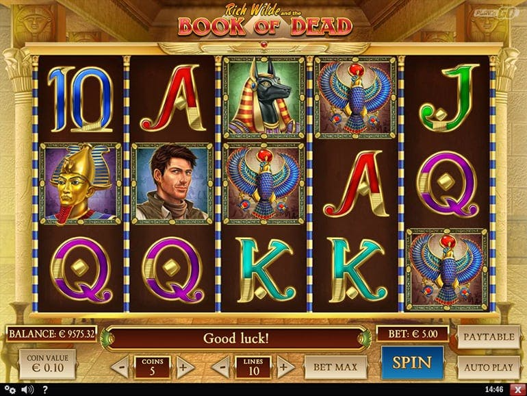 Book of Dead at SkyCrown Casino